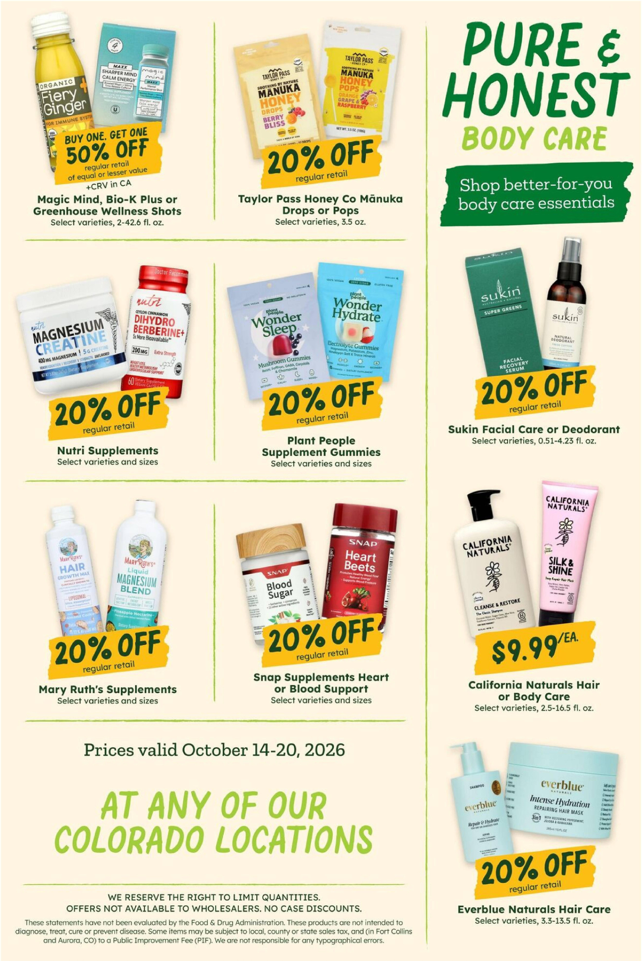 Sprouts Farmers Market Flyer
