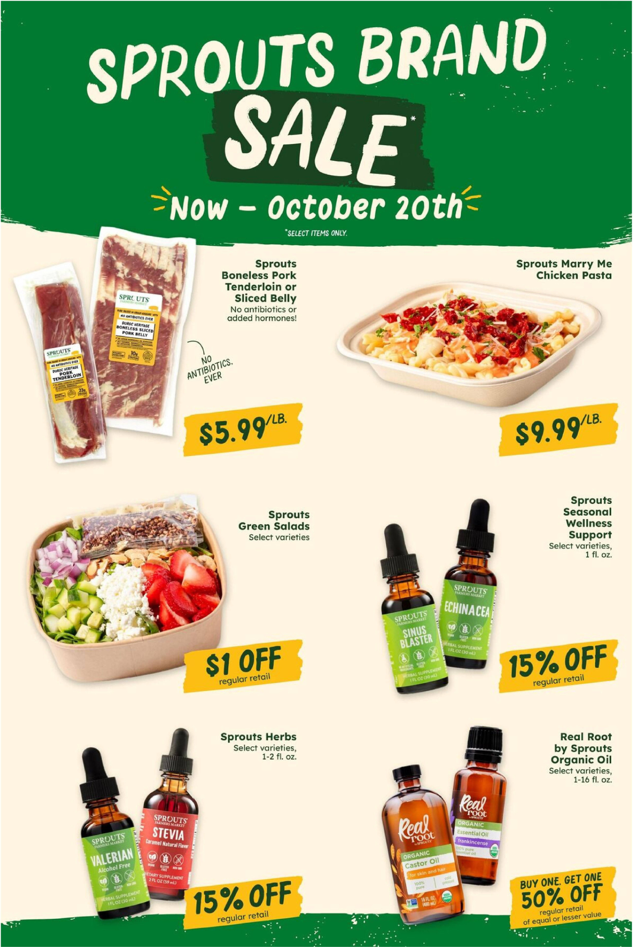 Sprouts Farmers Market Flyer