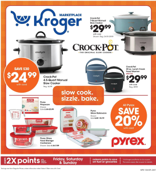 Kroger Weekly Ad - Home & Apparel