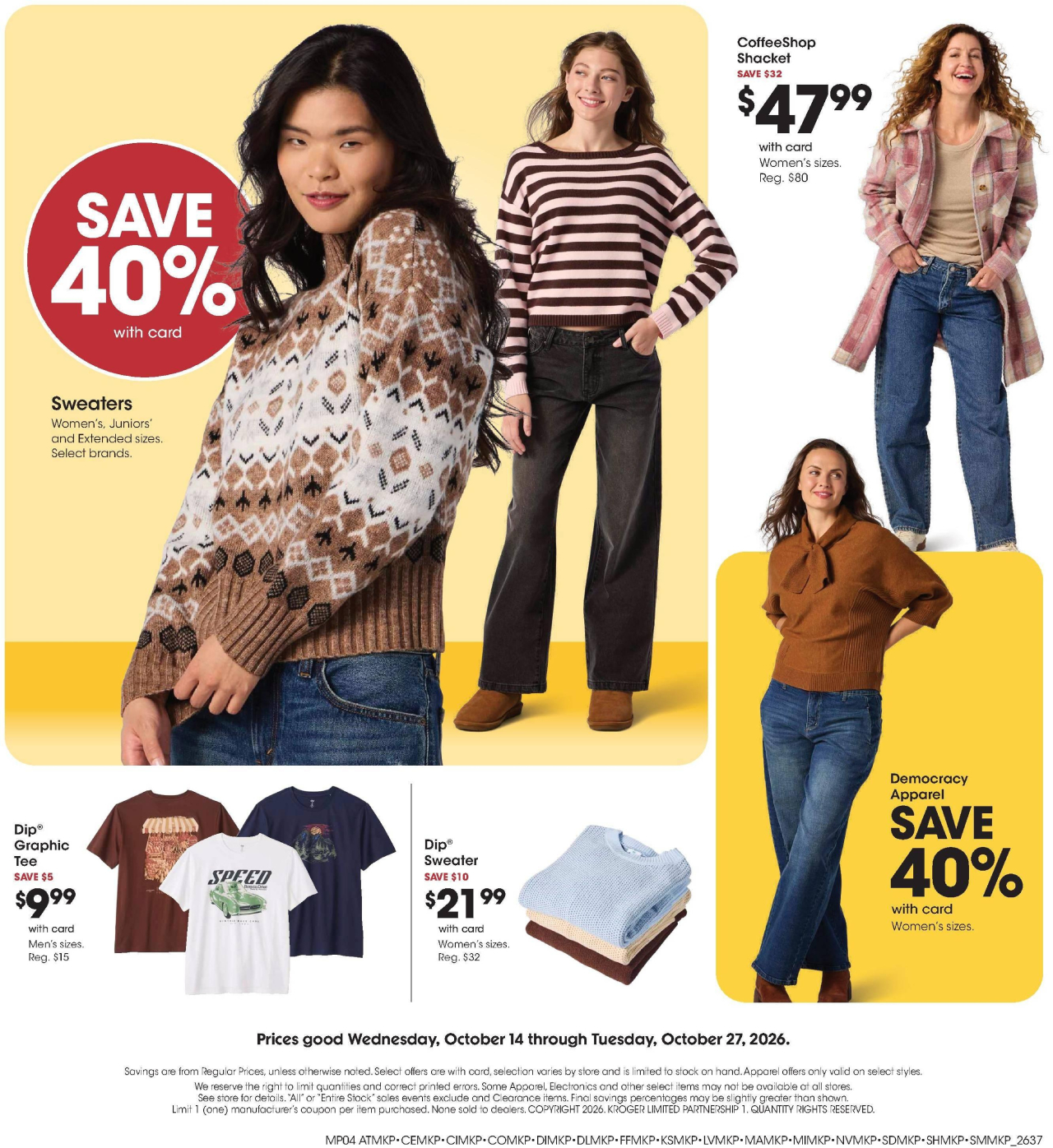 Kroger Weekly Ad - Home & Apparel