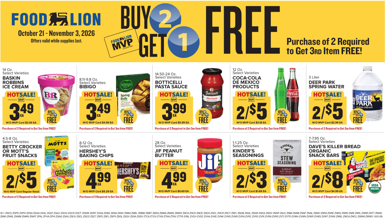 Food Lion Flyer
