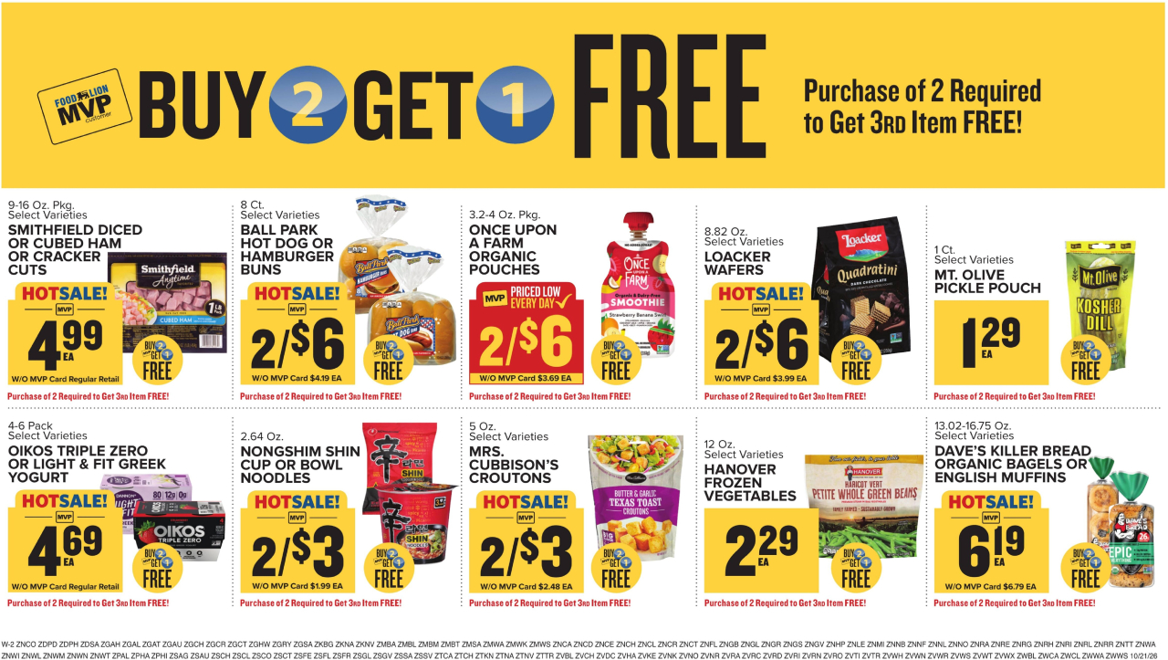 Food Lion Flyer