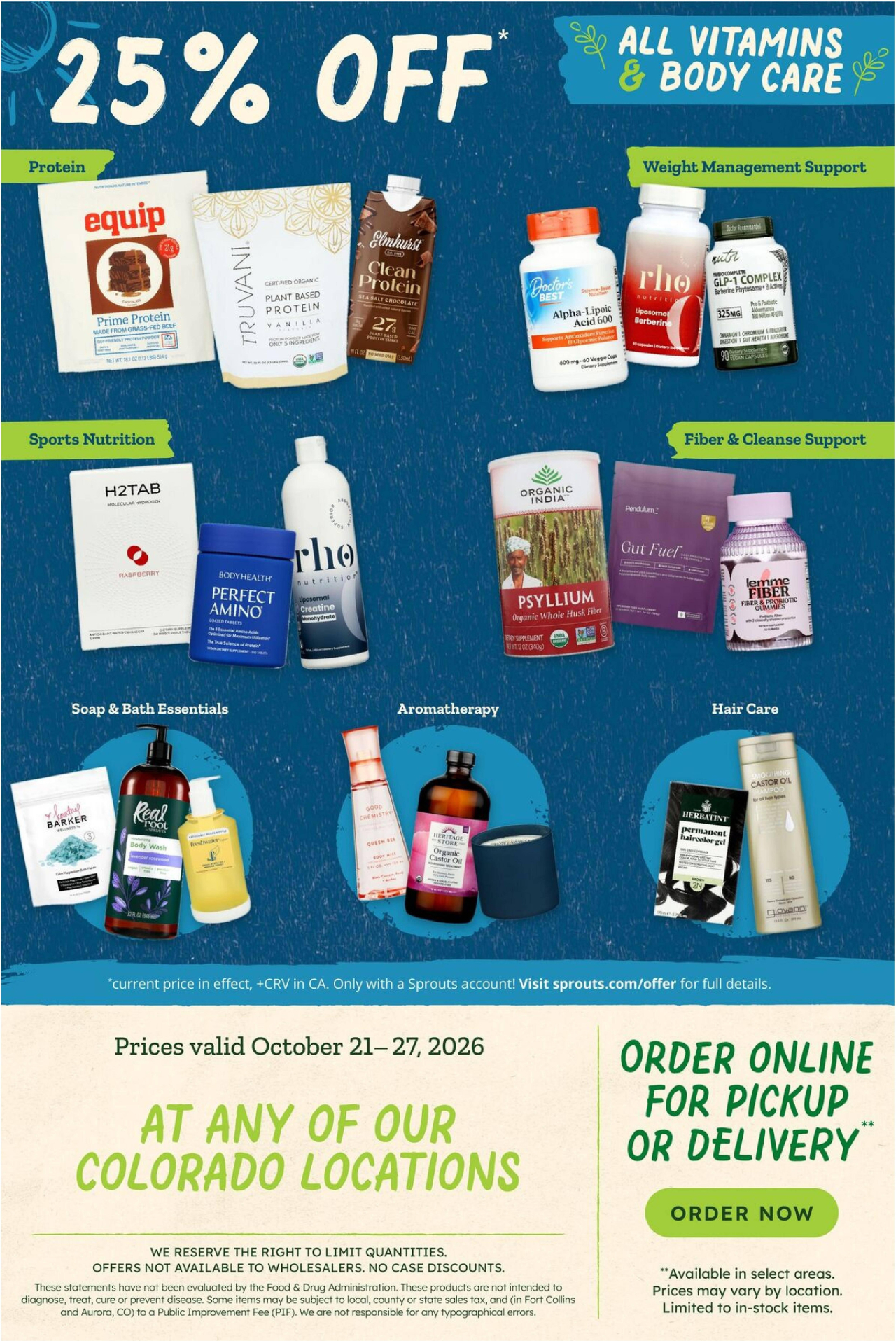 Sprouts Farmers Market Flyer